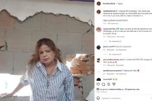 Hazel Leal pide ayuda para reconstruir su hogar