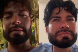 Devastado, Lenin Peña rompió el silencio envuelto en lágrimas tras confirmar la muerte de su novio tras 17 días de búsqueda entre los escombros. 