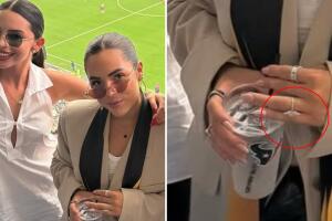 Aneliz Aguilar portaba su anillo de compromiso en esta publicación del 8 de julio de 2025