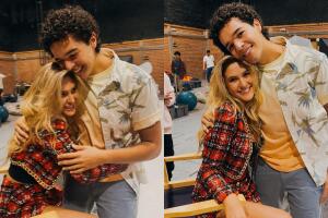 'Danka' acompañó su mensaje con estas fotos al lado de Eduardo Zucchi, uno de los gemelos de Itatí Cantoral y Eduardo Santamarina.