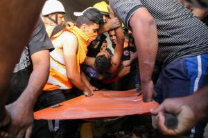 Herido bombardeo israelí en Gaza