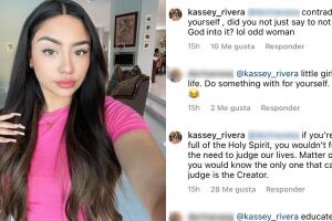 Kassey, la hija de Rosie Rivera, salió a defender a su abuela, pero también fue blanco de críticas.