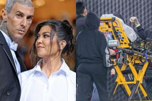 Travis Barker tiene pancreatitis: la foto del esposo de Kourtney Kardashian en el hospital que desapareció