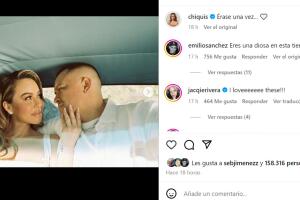 Esta es la publicación que hicieron Chiquis y Emilio Sánchez y que inició especulaciones sobre una supuesta boda en secreto entre ellos.