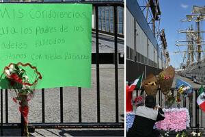 Apoyo tripulación mexicana buque escuela Cuauhtémoc trasciende las palabras Nueva York