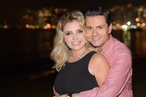 Angélica Rivera y Enrique Peña Nieto