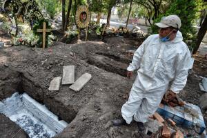 Cementerio México covid-19