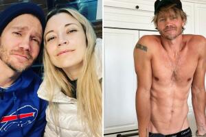 Chad Michael Murray y su esposa..jpg