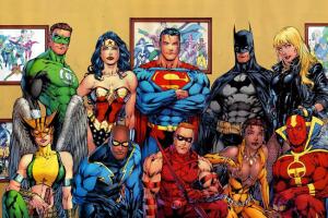 Foto de grupo de la Justice League of America