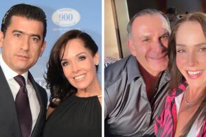 Sharis Cid e Isaías Gómez; Sharis y Pedro Canavati