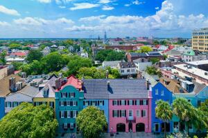 Rainbow Row Charleston