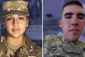 Vanessa Guillén y Gregory Moralse