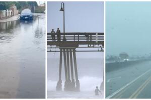 tormenta tropical Hilary toca baja California Los Ángeles inundaciones 