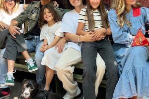 Sergio Mayer y su familia