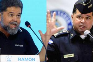 Gen Ramon Sabillon in beard and clean shaven