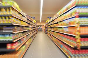 Corredor supermercado