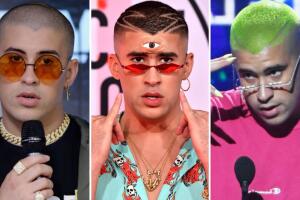 Así lucía el 'look' de Bad Bunny al inicio de su carrera