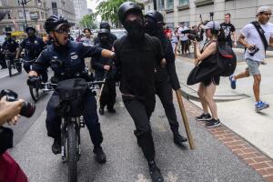 Alt-Right Groups Hold "Demand Free Speech" Rally