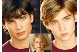 Colección de ilustraciones de Hidreley Diao hijos de parejas del cine y la tv