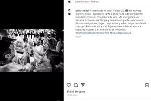 Hermana de Nodal y Cazzu conviviendo.