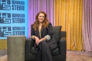 Drew Barrymore Visits SiriusXM's 'The Howard Stern Show'