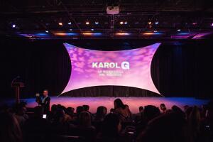 Preestreno del documental 'Karol G: la guerrera del  género' el 8 de marzo de 2019.