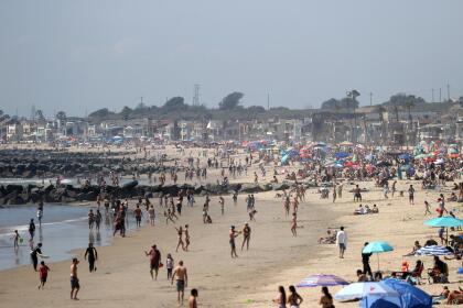 Coronavirus: Ignoran regla de distancia social y acuden en masa a esta playa de California 7 Coronavirus: Ignoran regla de distancia social y acuden en masa a esta playa de California 6