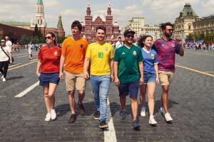 Bandera arcoiris escondida en Rusia 2018