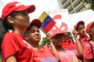 VENEZUELA-CRISIS-MADURO-SUPPORTERS-DEMO