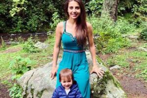 Michelle Renaud hijo Marcelo. 2018 