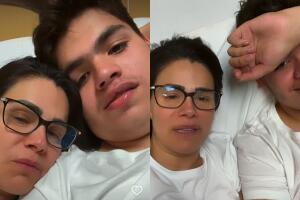 Luz Elena González aparece junto a su hijo que tiene autismo desde el hospital: así va su salud 