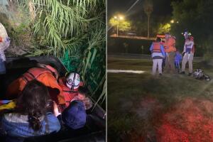 Rescatan a familia guatemalteca, incluidos tres niños, que pasó tres días perdida cerca de Piedras Negras