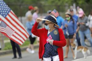 Virus Outbreak Trump Memorial Day