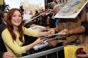 Julianne Moore Honored On The Hollywood Walk Of Fame