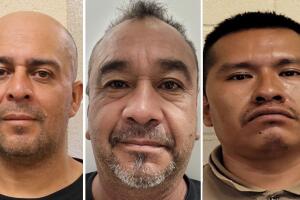 Rene Martínez, Armando Contreras y Domi Gustavo Jiménez regresaron al país luego de ser deportados. 