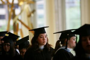 Hillary Clinton Gives Commencement Address At Marymount Manhattan College