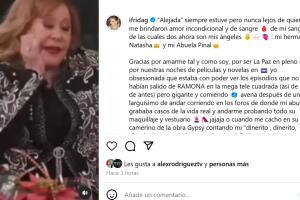 Este es el mensaje que Frida Sofía publicó tras no ser vista en el homenaje póstumo a su abuela Silvia Pinal en México.