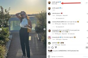 Aneliz Aguilar en Roma