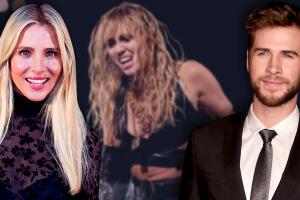 Elsa Pataky, Liam Hemsworth y Miley Cyrus
