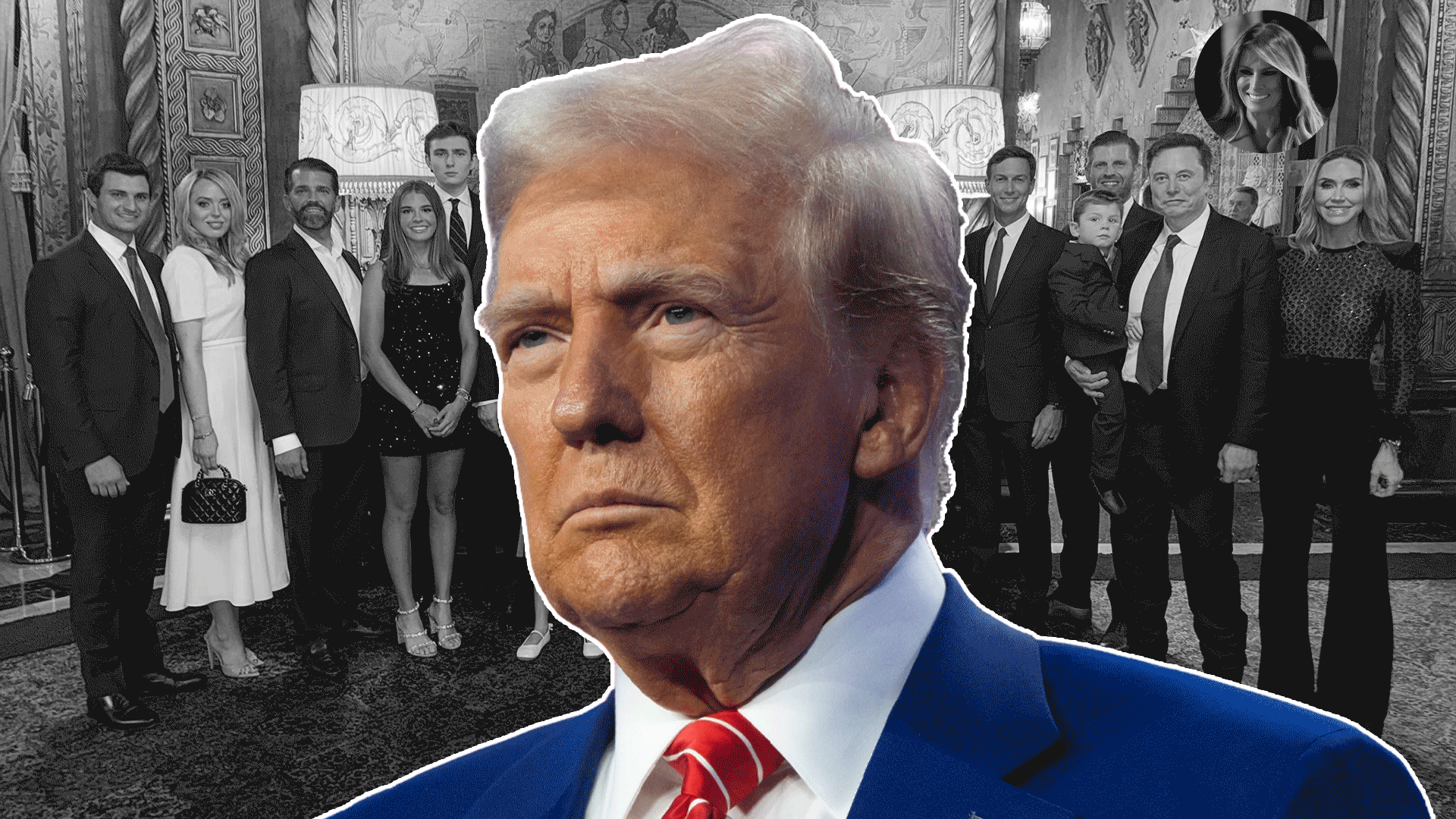 Foto Interactiva Familia Trump 2