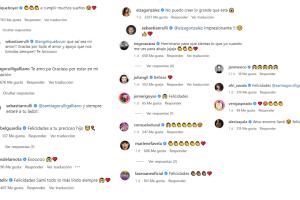 Famosos reaccionan a la graduación de Santiago Rulli
