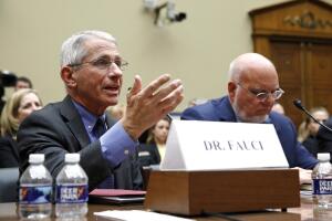 Anthony Fauci, Robert Redfield