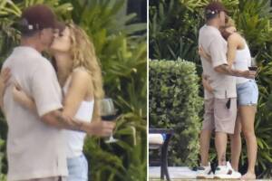Alejandro Sanz y Candela Márquez muy cariñosos