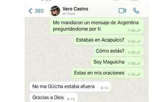 Verónica Castro está bien