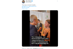 Hija de Diego Luna conoció a Jamie Lee Curtis en los SAG Awards 2023