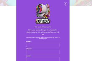 Premios Juventud cómo votar