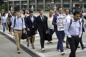 Male Attorneys In Chicago Don Heels To March Against Rape And Gender Violence