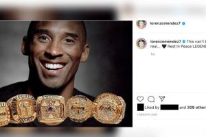 Lorenzo Méndez lamenta la muerte de Kobe Bryant