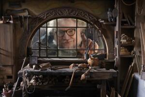 Guillermo del Toro en el set de su película animada ‘Guillermo del Toro's Pinocchio’