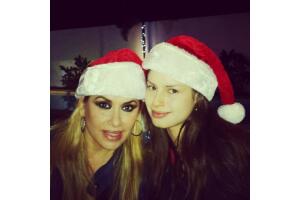 Dulce y su hija Romina.